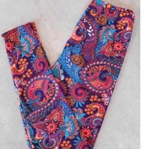 Colorful Print Soft Leggings